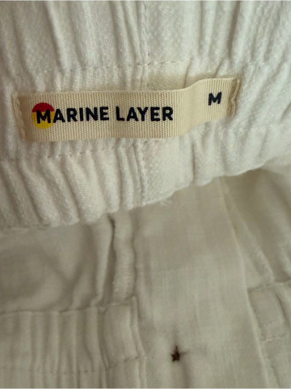 Marine Layer Slim Straight Fit Womens Medium
Elastic Waist Stretchy - Picture 3 of 5